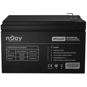 Акумулятор для ДБЖ NJOY GP12122F 12V VRLA (BTVACATBCTI2FCN01B) Акумулятор для ДБЖ NJOY GP12122F 12V VRLA (BTVACATBCTI2FCN01B)