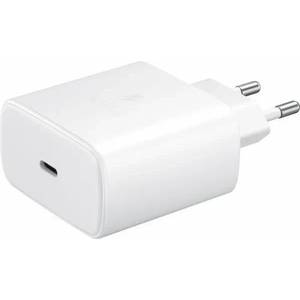 Сетевое зарядное устройство для Samsung 45W Travel Adapter (with Type-C cable) White (EP-TA845XWE)
