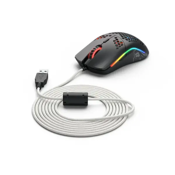 Змінний кабель для миші Glorious Ascended Cable V2 Arctic White (G-ASC-WHITE-1)
