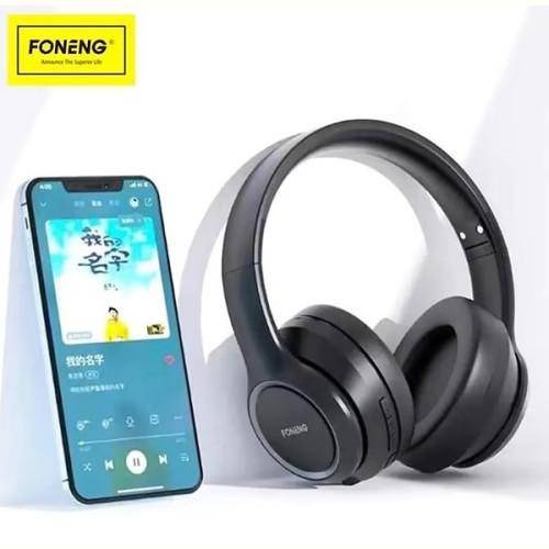 Навушники з мікрофоном Foneng BL50 Black (BL50-BH)