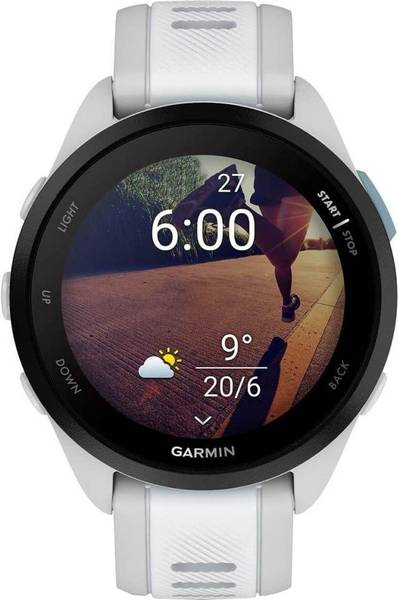 Смарт-годинник Garmin Forerunner 165 Mist Gray/Whitestone (010-02863-AD)