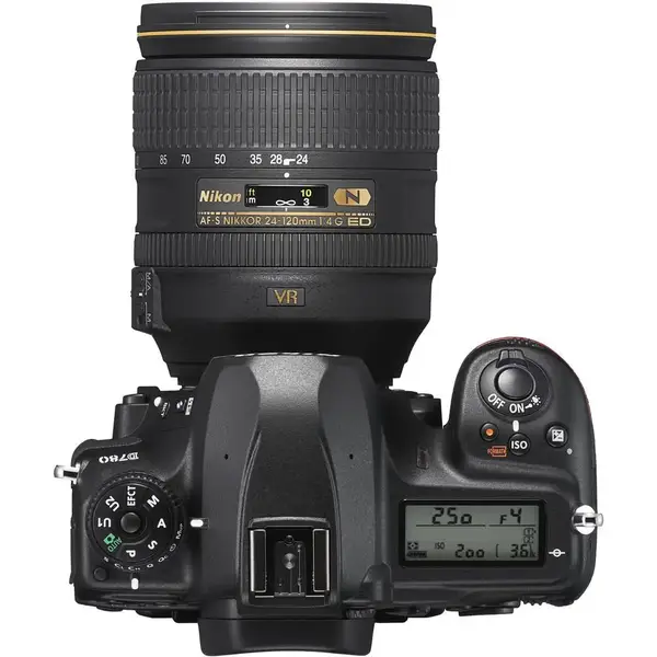 Зеркальный фотоаппарат Nikon D780 body (VBA560AE) (англ. меню)