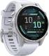 Смарт-годинник Garmin Fenix 8 43mm AMOLED Silver with Whitestone Silicone Band (010-02903-06)
