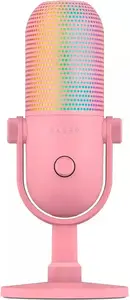 Мікрофон для ПК/ для стрімінгу, подкастів Razer V3 Chroma Quartz (RZ19-05060300-R3M1) Мікрофон для ПК/ для стрімінгу, подкастів Razer V3 Chroma Quartz (RZ19-05060300-R3M1)