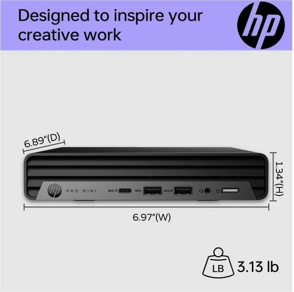 Неттоп HP Pro 400-G9 Mini (884V0EA)