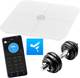 Ваги підлогові електронні Adler Smart - FitGo App AD 8187 White