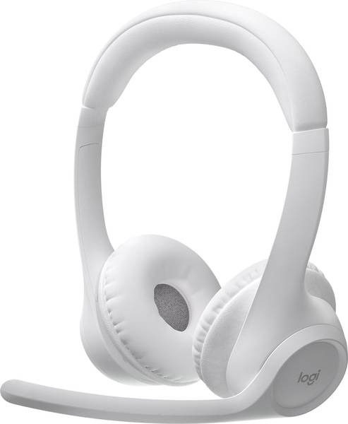 Навушники з мікрофоном Logitech ZONE 300 Off-white (981-001416/981-001417)