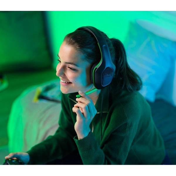 Навушники з мікрофоном Trust GXT 415X Zirox Black/Green (24994)