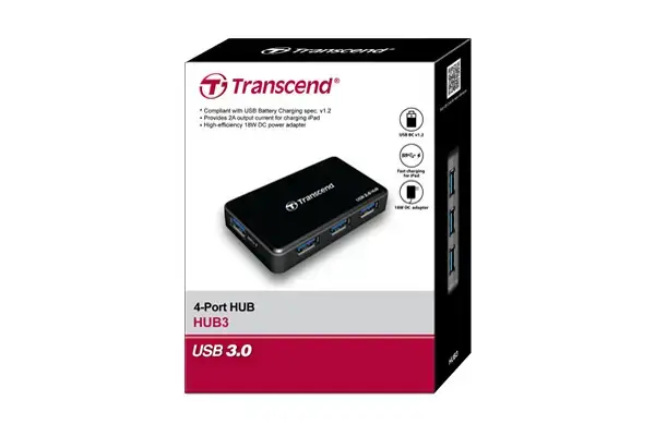 Мультипортовый адаптер Transcend TS-HUB3K