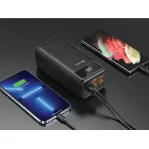 Зовнішній акумулятор (павербанк) Sandberg PD 50000 mAh 130W PD Black (420-75) Зовнішній акумулятор (павербанк) Sandberg PD 50000 mAh 130W PD Black (420-75)