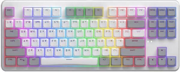 Клавиатура HATOR Rockfall 3 TKL White (HTK851UA)