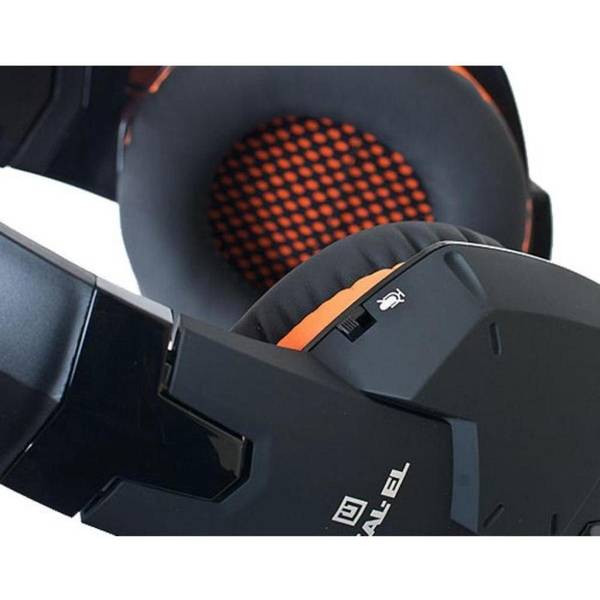Навушники з мікрофоном REAL-EL GDX-7700 Surround 7.1 Black-orange (EL124100016)