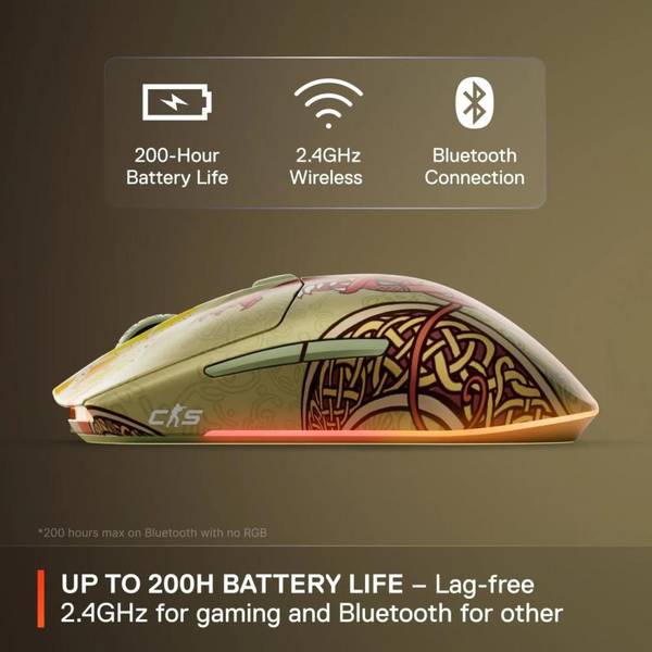 Миша SteelSeries CS2 Dragon Lore Wireless (62614)