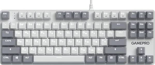 Клавіатура GamePro Genesis Metallic (MK110W)