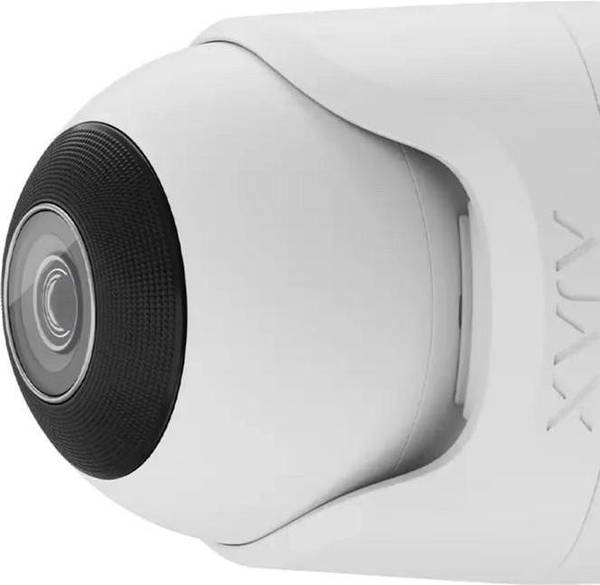 IP-камера відеоспостереження Ajax TurretCam 5 Mp/2.8 mm White (000039304)