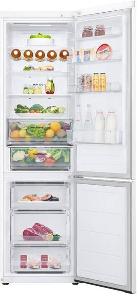 Холодильник з морозильною камерою LG GW-B509FVFW