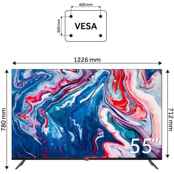 Телевізор HAIER H55K801UG
