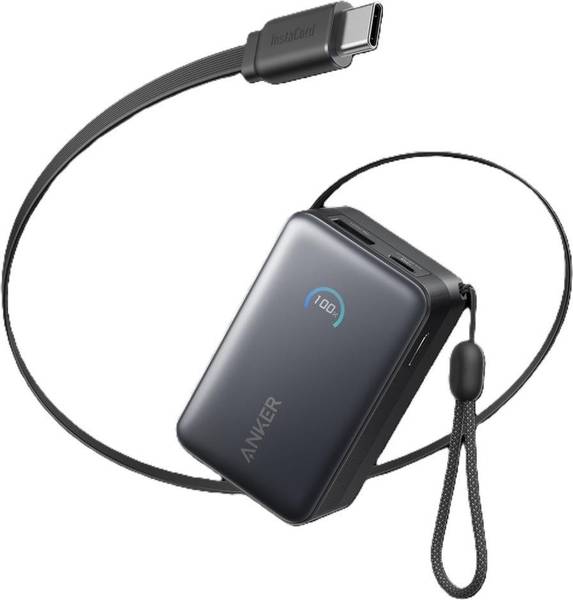 Зовнішній акумулятор (павербанк) Anker Nano 10000 mAh Black (A1638H11)