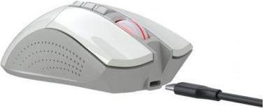 Миша Bloody R90 Plus Greyish White