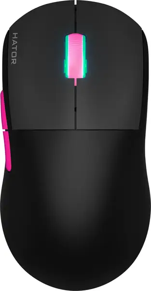 Миша HATOR Quasar 2 Ultra 4K Wireless Black/Pink (HTM570BP)