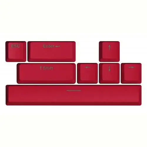 Додаткові змінні клавіші HATOR Racing Red PBT keycaps (HTS-713)