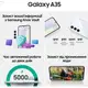 Смартфон Samsung Galaxy A35 5G 6/128GB Awesome Iceblue (SM-A356BLBB)