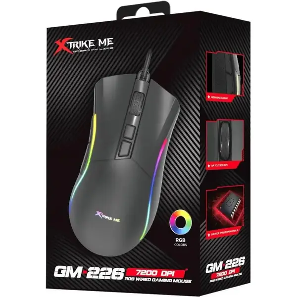 Миша XTRIKE ME GM-226 Black