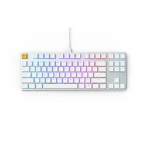 Клавіатура Glorious GMMK TKL White (GLO-GMMK-TKL-BRN-W) Клавіатура Glorious GMMK TKL White (GLO-GMMK-TKL-BRN-W)
