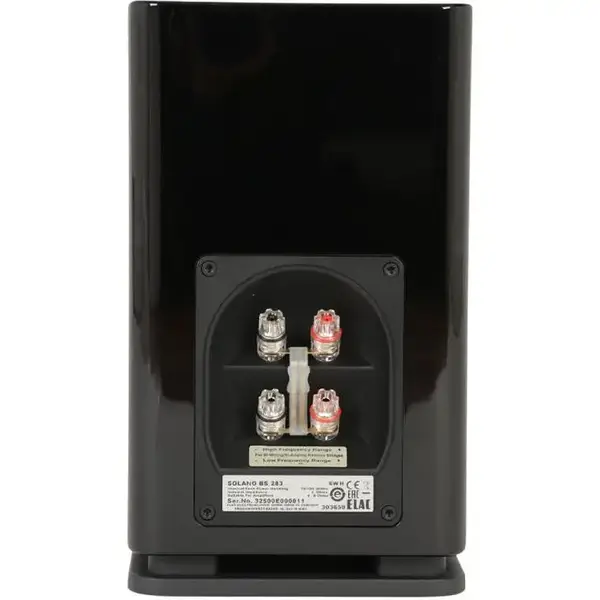 Акустичні колонки Elac Solano BS283 Black High Gloss