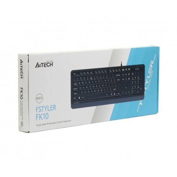 Клавіатура A4Tech Fstyler FK10 Black/Grey