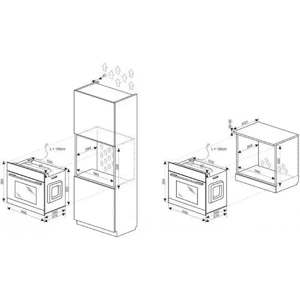 Духовка электрическая Hansa BOES684001