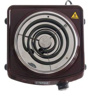 Настольная плита Термия ЭЛТ1-1,0/230М2(с) коричневая