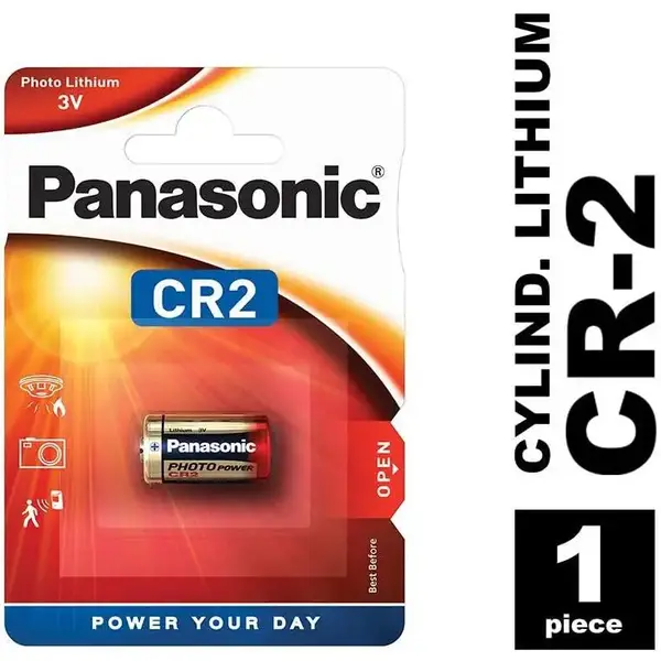 Батарейка Panasonic CR-2 bat(3B) Lithium 1шт (CR-2L/1BP)
