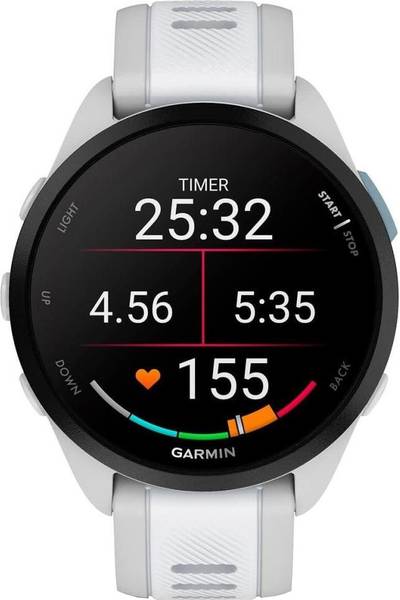 Смарт-годинник Garmin Forerunner 165 Mist Gray/Whitestone (010-02863-AD)