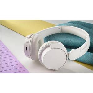 Навушники з мікрофоном Philips TAH4209 White (TAH4209WT/00)