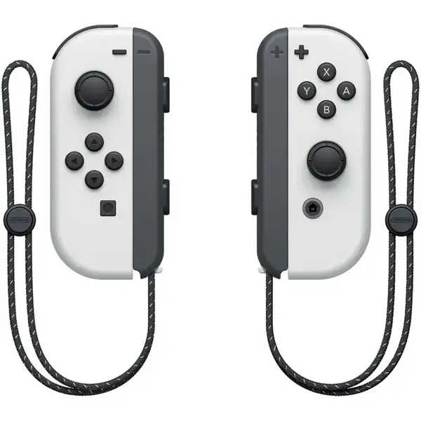 Портативна ігрова приставка Nintendo Switch OLED with White Joy-Con (045496453435)