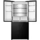 Холодильник з морозильною камерою Hisense RQ5P470SAFE