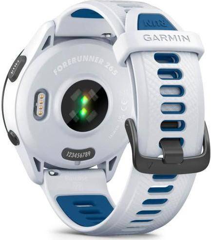 Смарт-годинник Garmin Forerunner 265 Black Bezel w. Whitestone Case and Whitestone/Tidal Blue S. Band (010-02810-51)