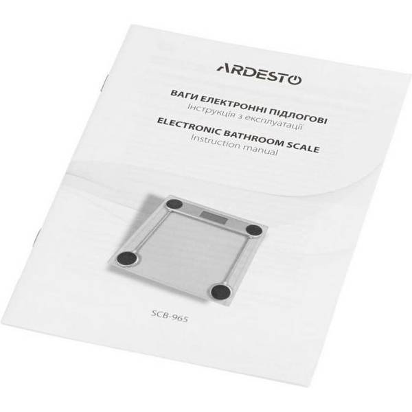 Ваги підлогові електронні Ardesto SCB-965LEAVES