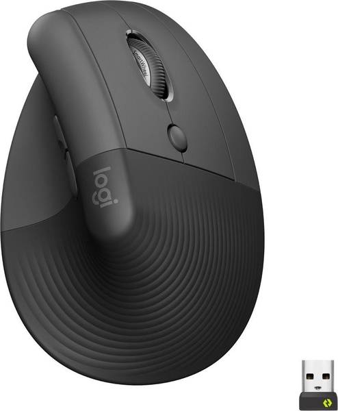 Миша Logitech Lift Vertical Ergonomic Mouse Graphite (910-006473)