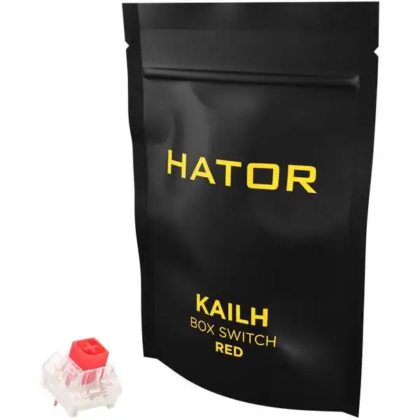 Перемикач для клавіатури HATOR Hotswap Switch Kailh Box Red (HTS-109)