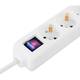 Мережевий фільтр 2E 6 розеток 3м White