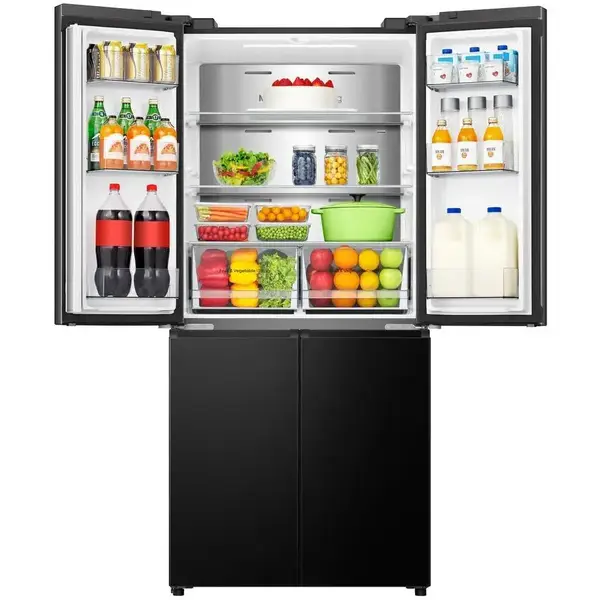 Холодильник з морозильною камерою Hisense RQ5P470SAFE