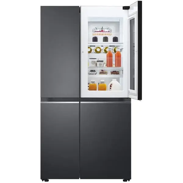 Холодильник з морозильною камерою LG GC-Q257CBFV