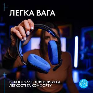 Навушники з мікрофоном Logitech G535 Lightspeed Wireless Console Black (939-002219) Навушники з мікрофоном Logitech G535 Lightspeed Wireless Console Black (939-002219)