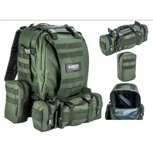 Рюкзак тактичний NEO Tools Survival backpack 40L / dark green (84-326) Рюкзак тактичний NEO Tools Survival backpack 40L / dark green (84-326)