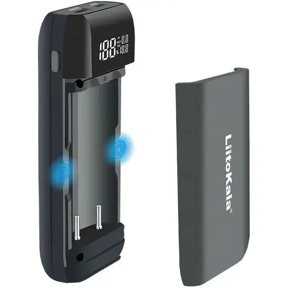 Зовнішній акумулятор (павербанк) LiitoKala Lii-MP2 7000mAh Gray (без АКБ)