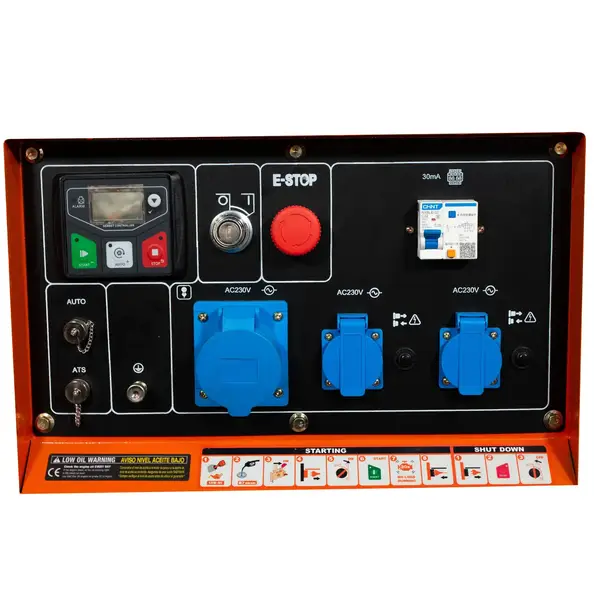 Генератор дизельний Black+Decker BXGND6300E