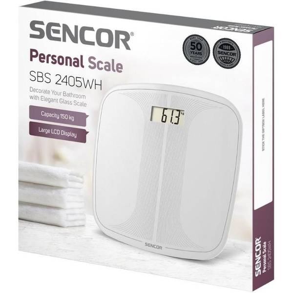 Ваги підлогові електронні Sencor SBS 2405WH