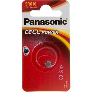 Батарейка Panasonic SR616 bat(1.55B) Silver Oxide 1шт (SR-616EL/1B) Батарейка Panasonic SR616 bat(1.55B) Silver Oxide 1шт (SR-616EL/1B)